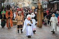 Three kings parades in Kaunas, Lithuania Royalty Free Stock Photo